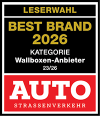 Testsiegel Best Brand Wallbox-Anbieter 2026