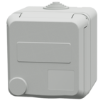 MENNEKES Presa da parete Cepex, grigio chiaro 4805