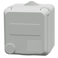 MENNEKES  Presa da parete Cepex, grigio chiaro 4805