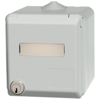 MENNEKES  Presa da parete Cepex, grigio 4163