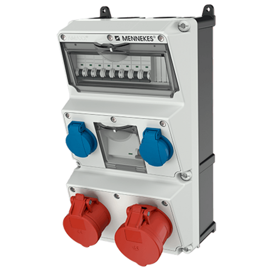 MENNEKES Combinazioni di prese AMAXX® con interruttore differenziale di tipo B 930080