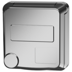 MENNEKES Presa da pannello Cepex con contatto di terra, bianco alluminio 4504