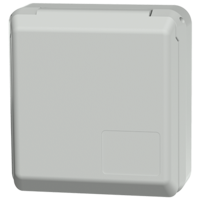 MENNEKES Presa da pannello Cepex, grigio 4213