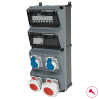 MENNEKES  Combinazioni di prese AMAXX® 940016