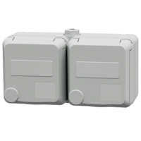 MENNEKES  Presa duplex Cepex SCHUKO®, grigio chiaro 4435