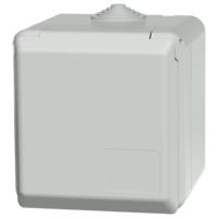 MENNEKES Presa da parete Cepex SCHUKO®, grigio 4970