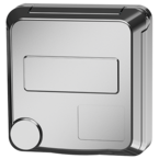 MENNEKES Presa da pannello Cepex, bianco alluminio 4479