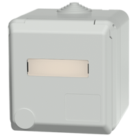 MENNEKES Presa da parete Cepex SCHUKO®, grigio 4973