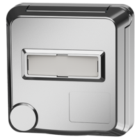 MENNEKES  Presa da pannello Cepex con spazio per etichetta, bianco puro 4845ME