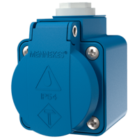 MENNEKES  Presa da parete con contatto di terra 10121