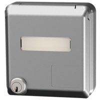 MENNEKES  Presa per porte dati Cepex, bianco alluminio 4326