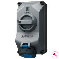 MENNEKES  Presa da parete R 5802306N