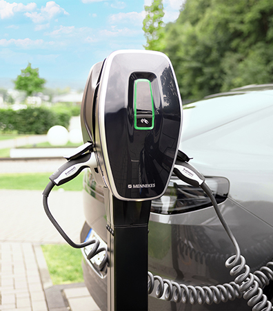 MENNEKES Palo in acciaio 2x AMTRON 4Y/4B 18664 #2