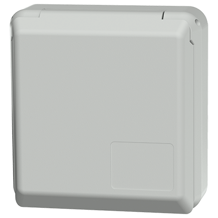 MENNEKES Presa da pannello Cepex, grigio 4211