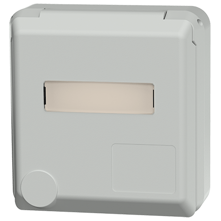 MENNEKES Presa da pannello Cepex, grigio 4214