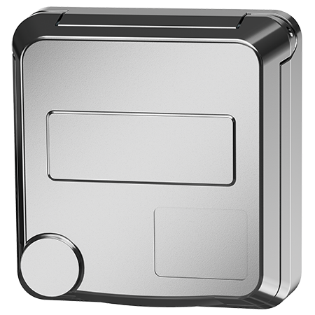 MENNEKES Presa da pannello Cepex, bianco alluminio 4480