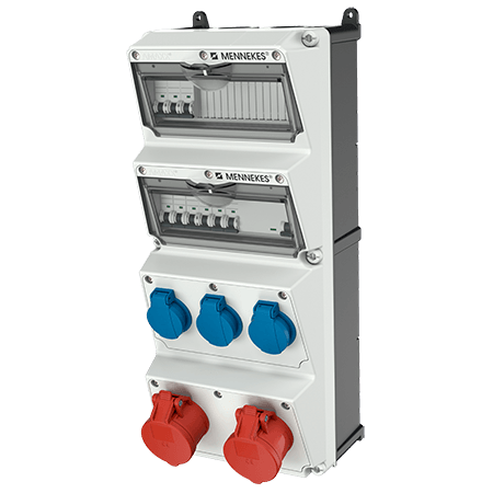 MENNEKES Combinazioni di prese AMAXX® con interruttore differenziale di tipo A 940041